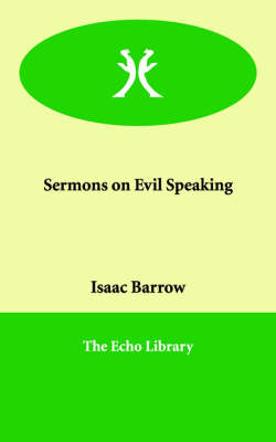 Sermons on Evil Speaking