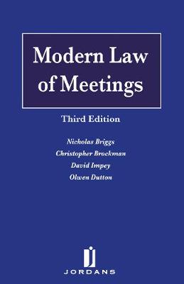 Modern Law of Meetings