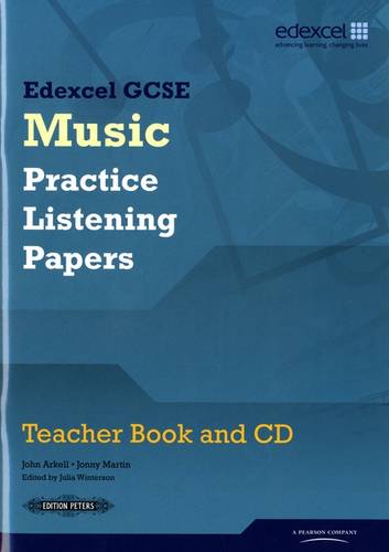 Edexcel GCSE Music Practice Listening Papers Teacher book and CD