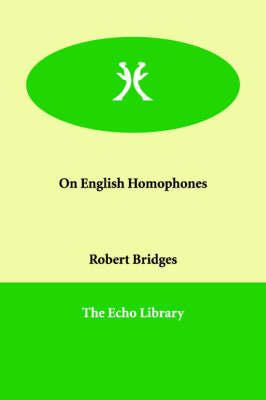 On English Homophones
