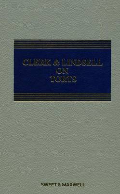 Clerk and Lindsell on Torts