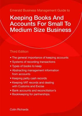 Keeping Books And Accounts For Small To Medium Size Business