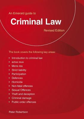 A Guide to Criminal Law