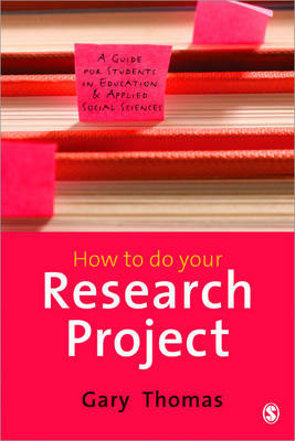 How to Do Your Research Project