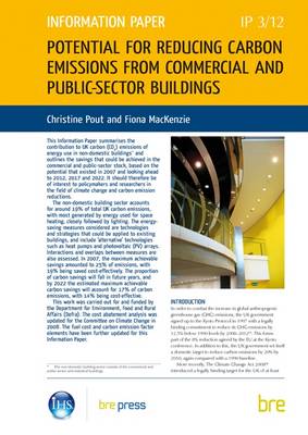 Potential for Reducing Carbon Emissions from Commercial and Public-sector Buildings