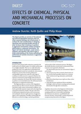 Effects of Chemical, Physical and Mechanical Processes on Concrete