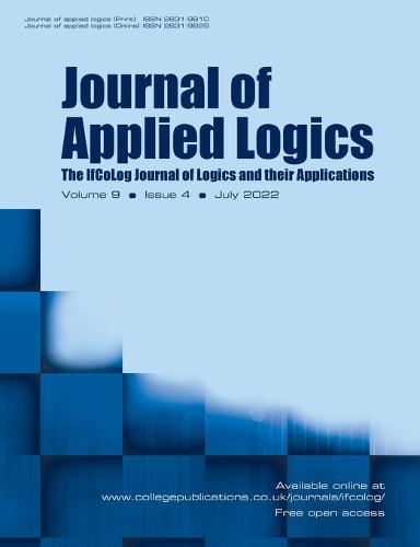 Journal of Applied Logics. The IfCoLog Journal of Logics and their Applications. Volume 9, Issue 4, July 2022