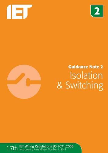 Guidance Note 2: Isolation & Switching