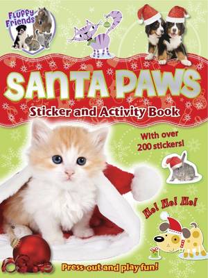 Fluffy Friends Santa Paws