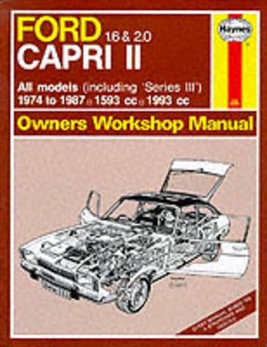 Ford Capri II All Models 1974-87 Owner's Workshop Manual