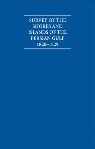 Survey of the Shores and Islands of the Persian Gulf 1820-1829 5 Volume Set Including Boxed Watercolour and Ink Views