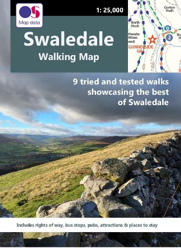 Swaledale Walking Map