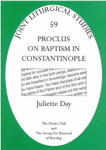 Proclus on Baptism in Constantinople