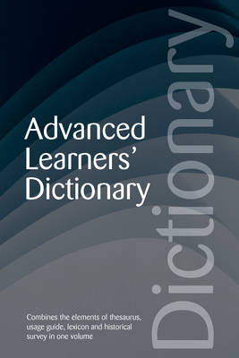 Advanced Learners' Dictionary