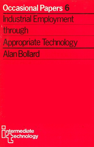 Industrial Employment through Appropriate Technology