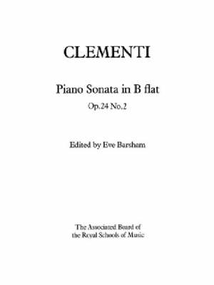 Sonata in B Flat, Op. 24 No. 2