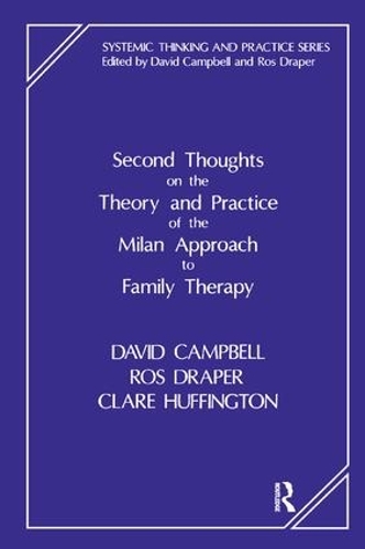 Second Thoughts on the Theory and Practice of the Milan Approach to Family Therapy