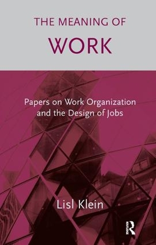 The Meaning of Work