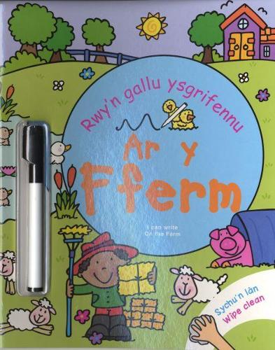 Rwy'n Gallu Ysgrifennu ar y Fferm/I Can Write on the Farm