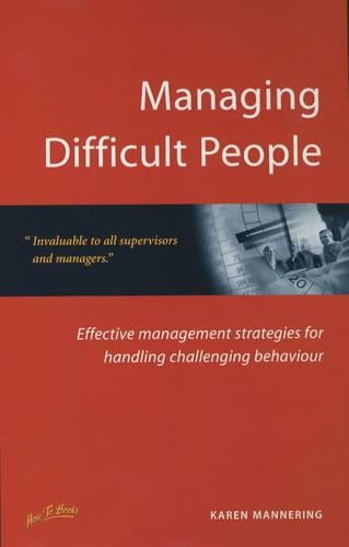 Managing Difficult People