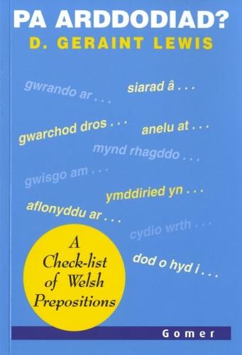 Pa Arddodiad? - A Check-list of Verbal Prepositions