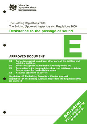 Approved Document E 2003