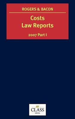 Costs Law Reports