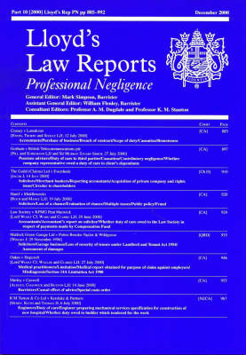 Professional Negligence and Liability