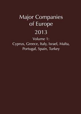 Major Companies of Europe 2013 Vol 1