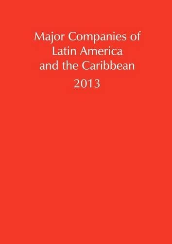Major Companies of Latin American and the Caribbean 2013