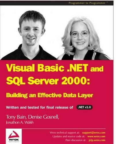 VB .NET and SQL Server 2000