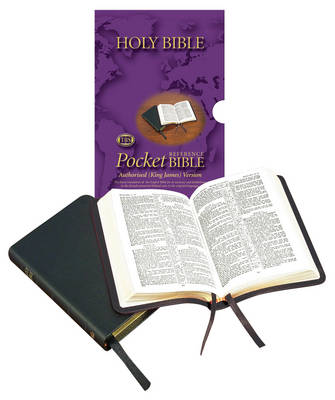 Calfskin Pocket Centre Reference Bible