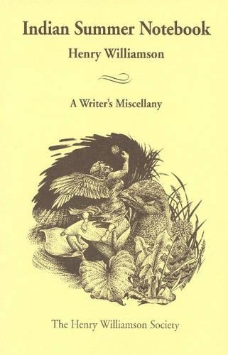 Indian Summer Notebook