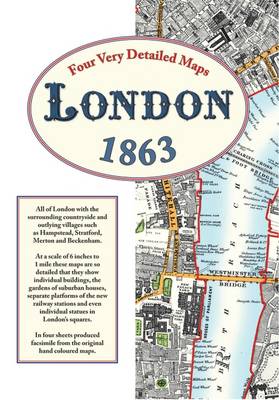London Street Maps 1863