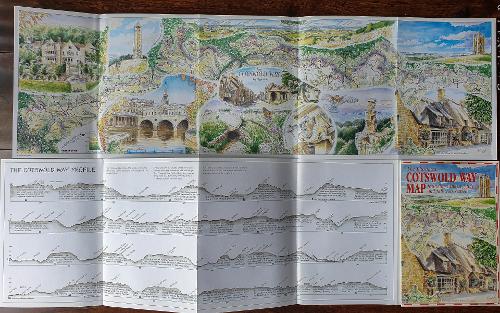 The Cotswold Way Map