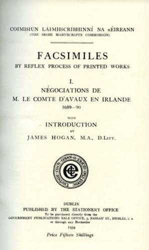 Negociations De M Le Comte D'Avaux En Irlande (1689-90), Reflex