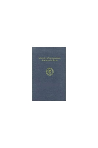 Memoirs of the American Academy in Rome, Vol. 45 (2000)