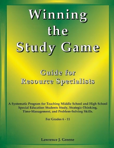 Winning the Study Game: Guide for Resource Specialists