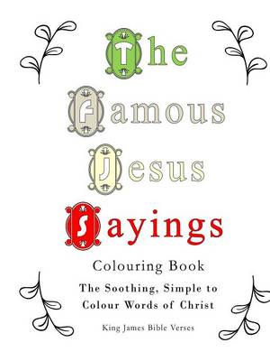 The Famous Jesus Sayings Colouring Book