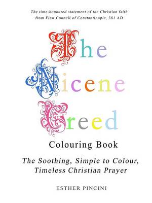 The Nicene Creed Colouring Book