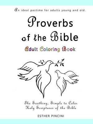 Proverbs of the Bible Adult Coloring Book