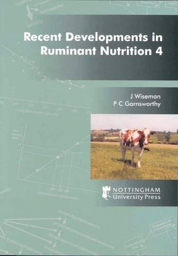 Recent Developments in Ruminant Nutrition