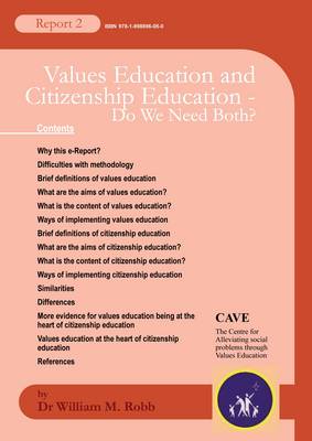 Values Education and Citizenship Education - Do We Need Both?