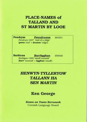 Place-names of Talland and St Martin by Looe