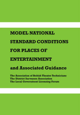 Model National Standard Conditions for Places of Entertainment