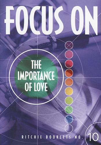 Focus on The Importance of Love booklet