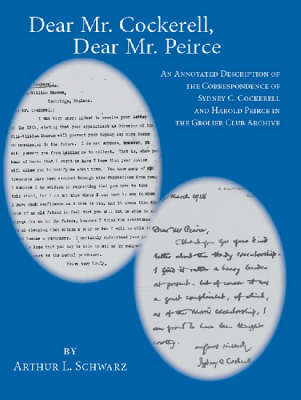 Dear Mr. Cockerell, Dear Mr Peirce