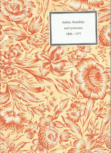 Aubrey Beardsley and Lysistrata: 1896 - 1977