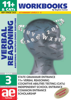 11+ Verbal Reasoning: Workbook Bk. 3
