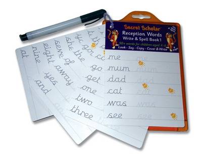 Reception Words Write & Spell Secret Scholar